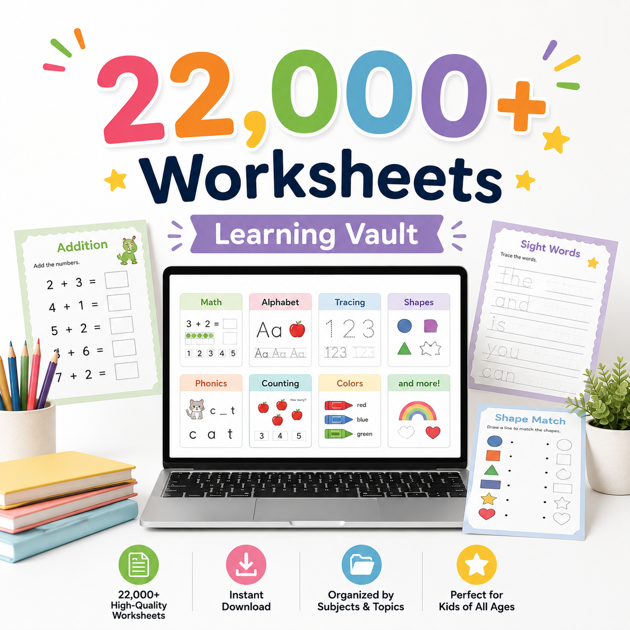22,000+ Writing Practice Worksheets