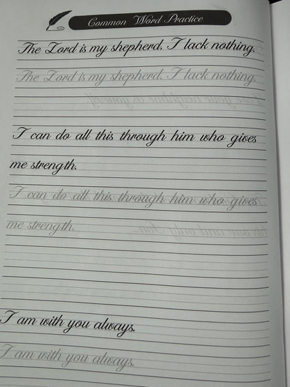 Write the Word: Bible Cursive Workbook
