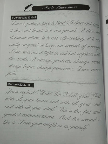 Write the Word: Bible Cursive Workbook
