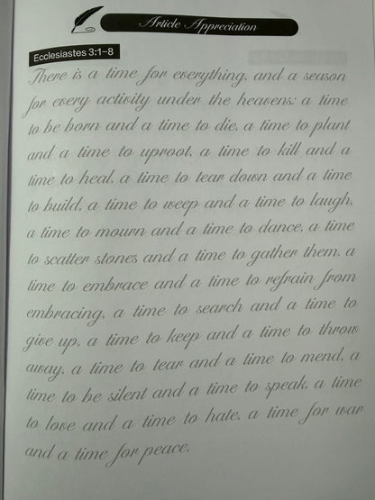 Write the Word: Bible Cursive Workbook