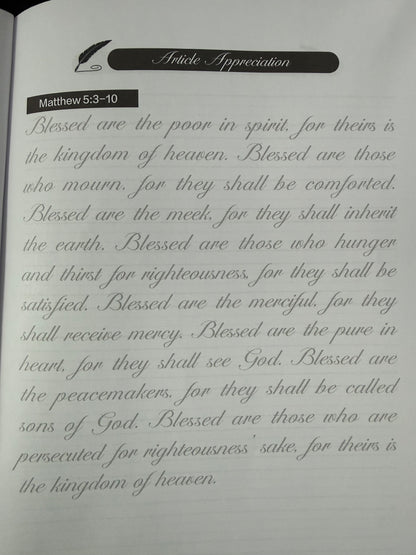 Write the Word: Bible Cursive Workbook
