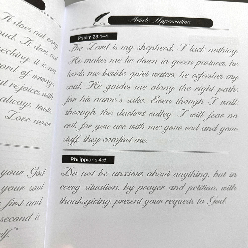 Write the Word: Bible Cursive Workbook